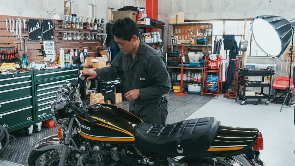 完成。そして、エンジンに火を入れる。