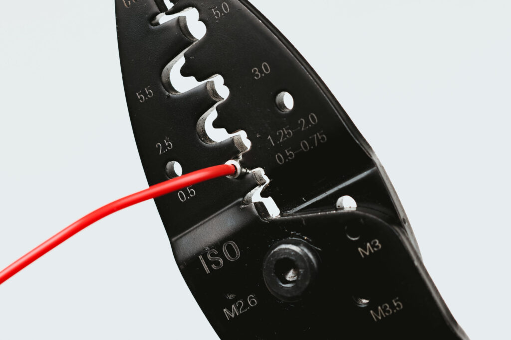 圧着端子の圧着